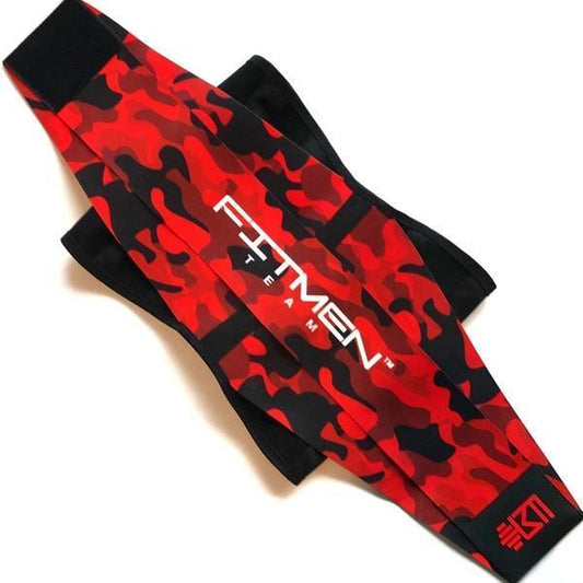 FITMENTEAM  Camo Color Series Gym Belt: Ultimate Lifting Support & Waist Training for Men - Weightlifting belt