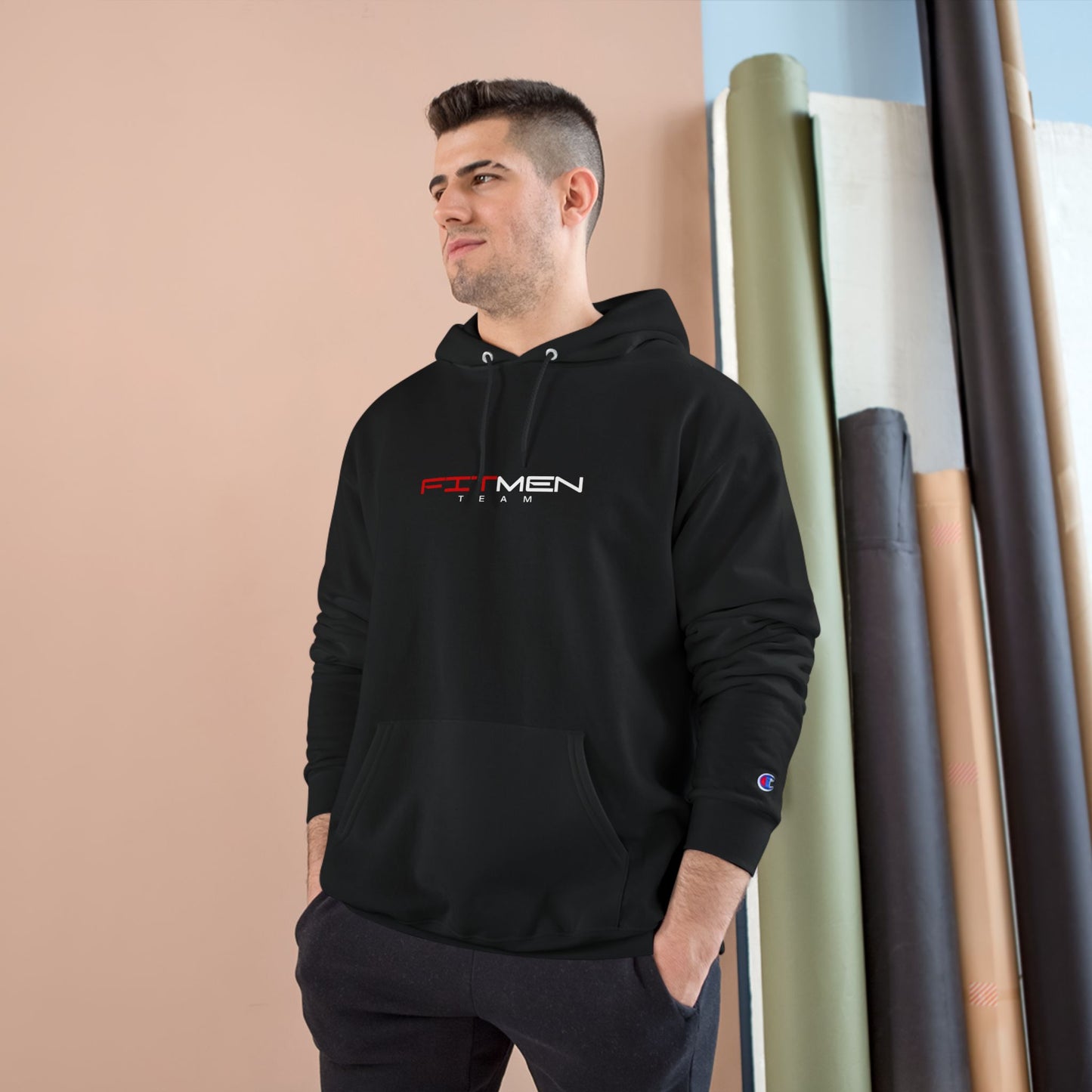 FITMENTEAM x Champion Hoodie – Power. Purpose. Performance.