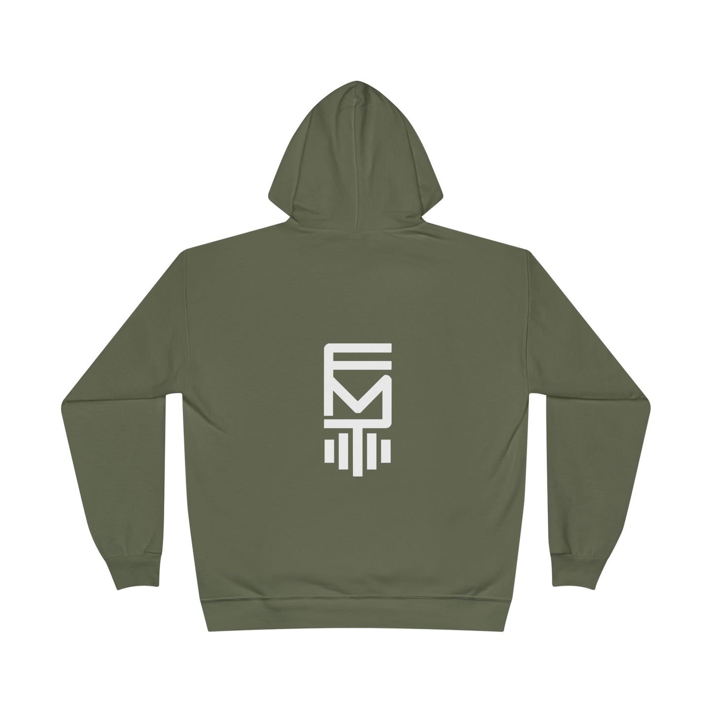 FitMenTeam EcoSmart® FMT Hoodie – Train. Recover. Repeat.