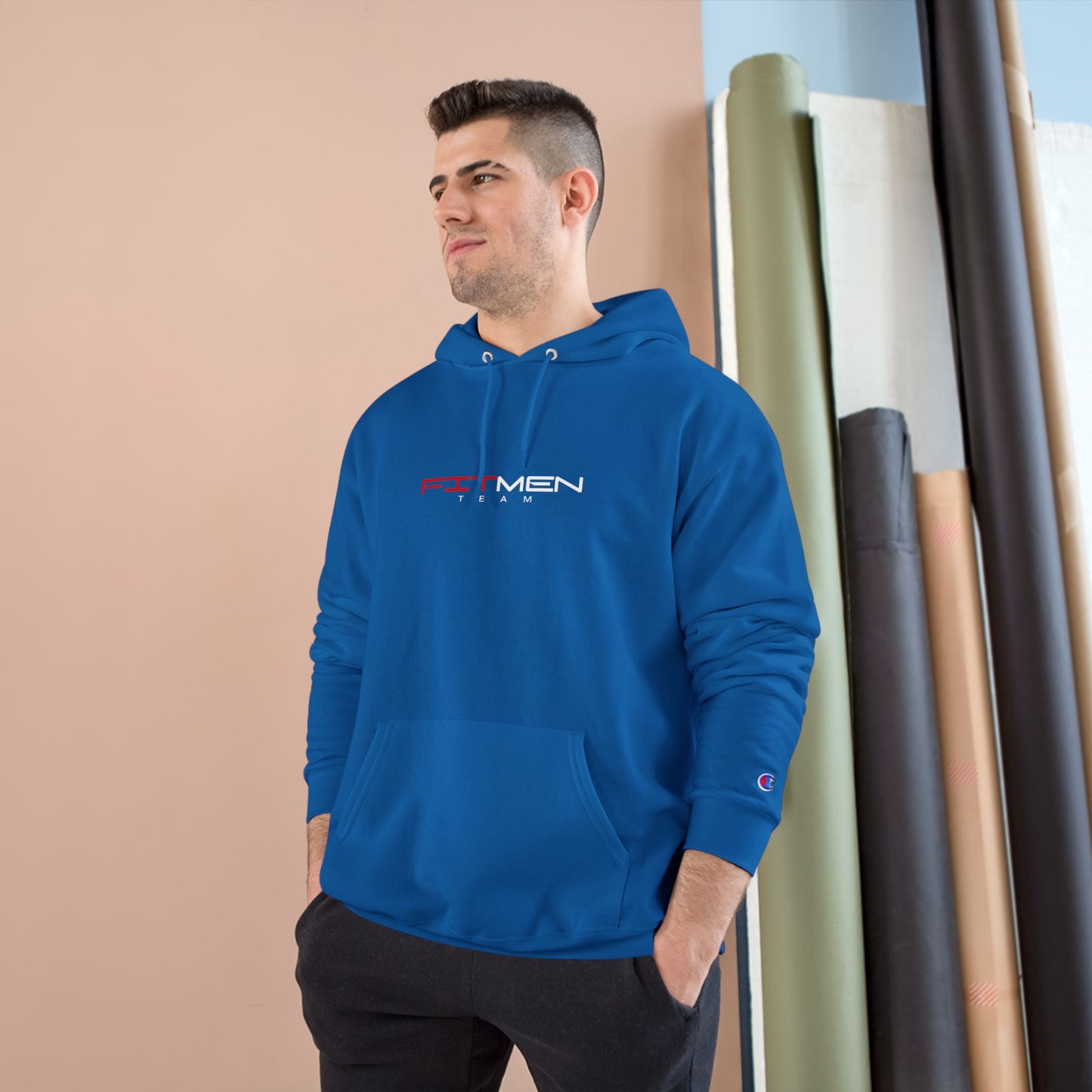 FITMENTEAM x Champion Hoodie – Power. Purpose. Performance.