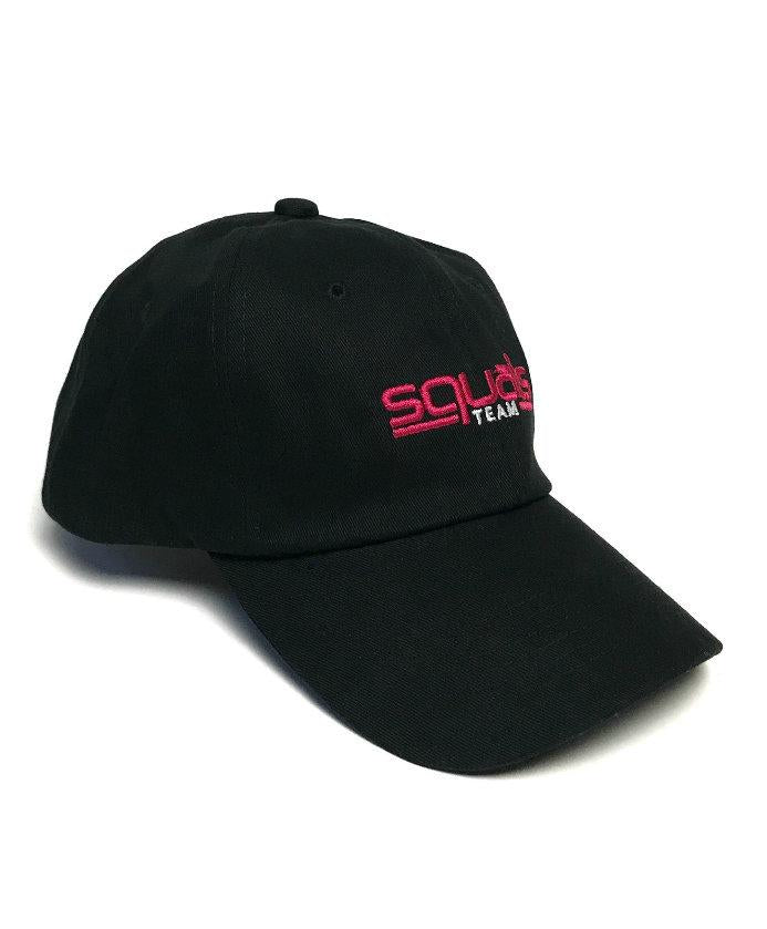 SQUATS TEAM Breathable Comfort Fitted Hat. Durable, Adjustable. Ideal for Running, Gym and Outdoor Sports.