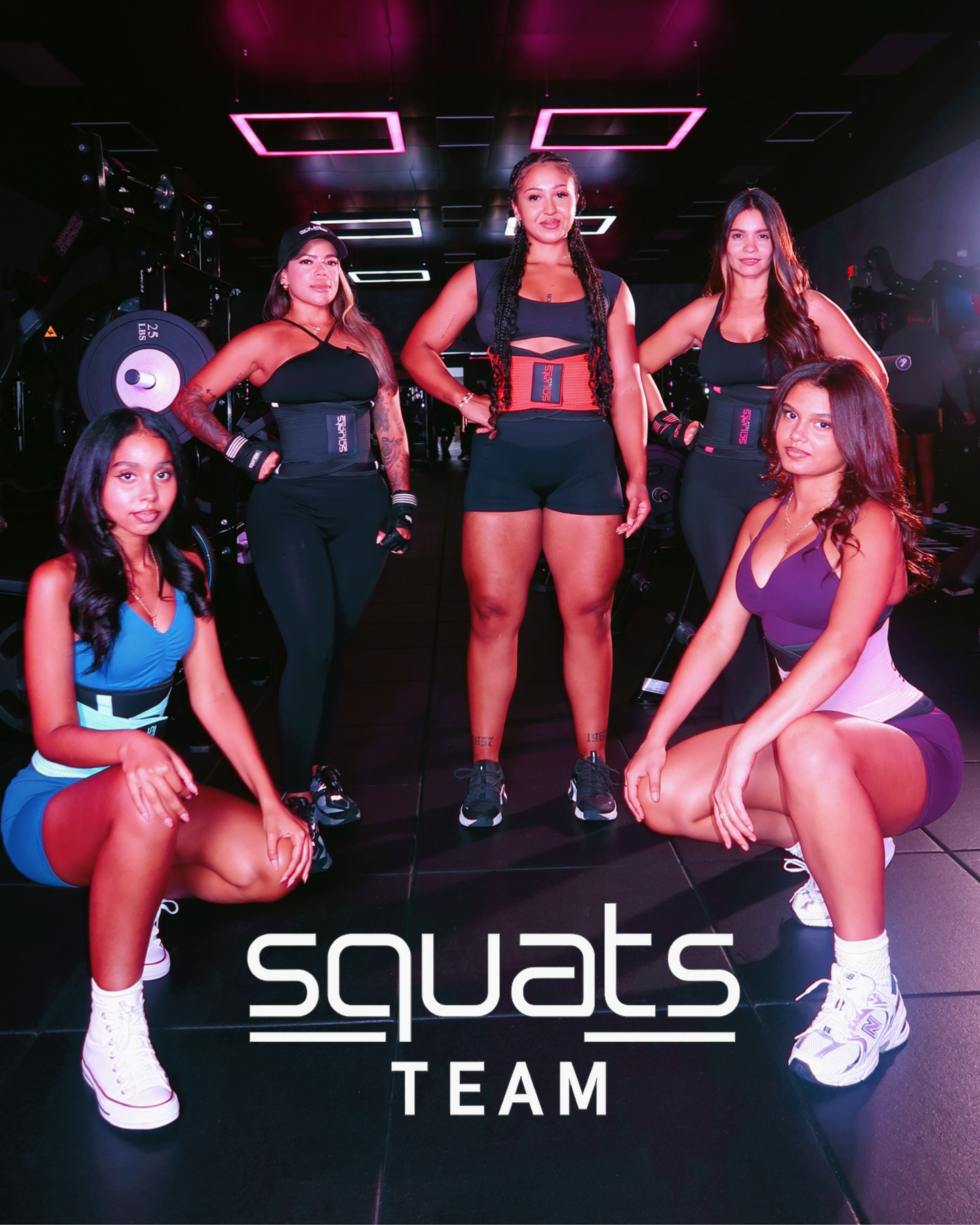 SQUATS TEAM – Women’s Waist Trainer Belt | Back Support, Postpartum Care & Thermal Neoprene Gym Belt.