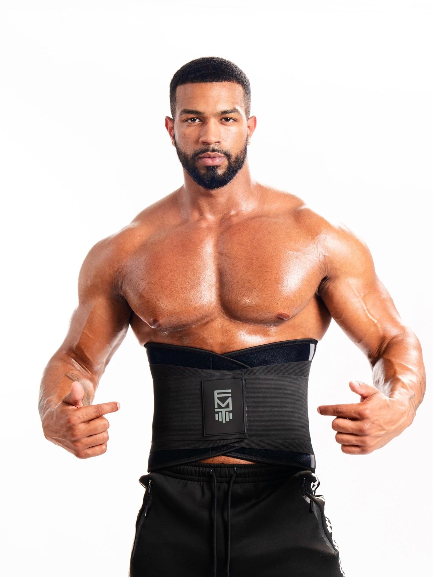 FITMENTEAM  Bars Series Gym Belt: Ultimate Lifting Support & Waist Training for Men - Weightlifting belt - Gen III