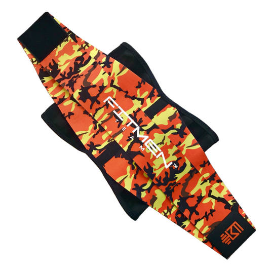 FITMENTEAM  Color Series Gym Belt: Ultimate Lifting Support & Waist Training for Men - Weightlifting belt