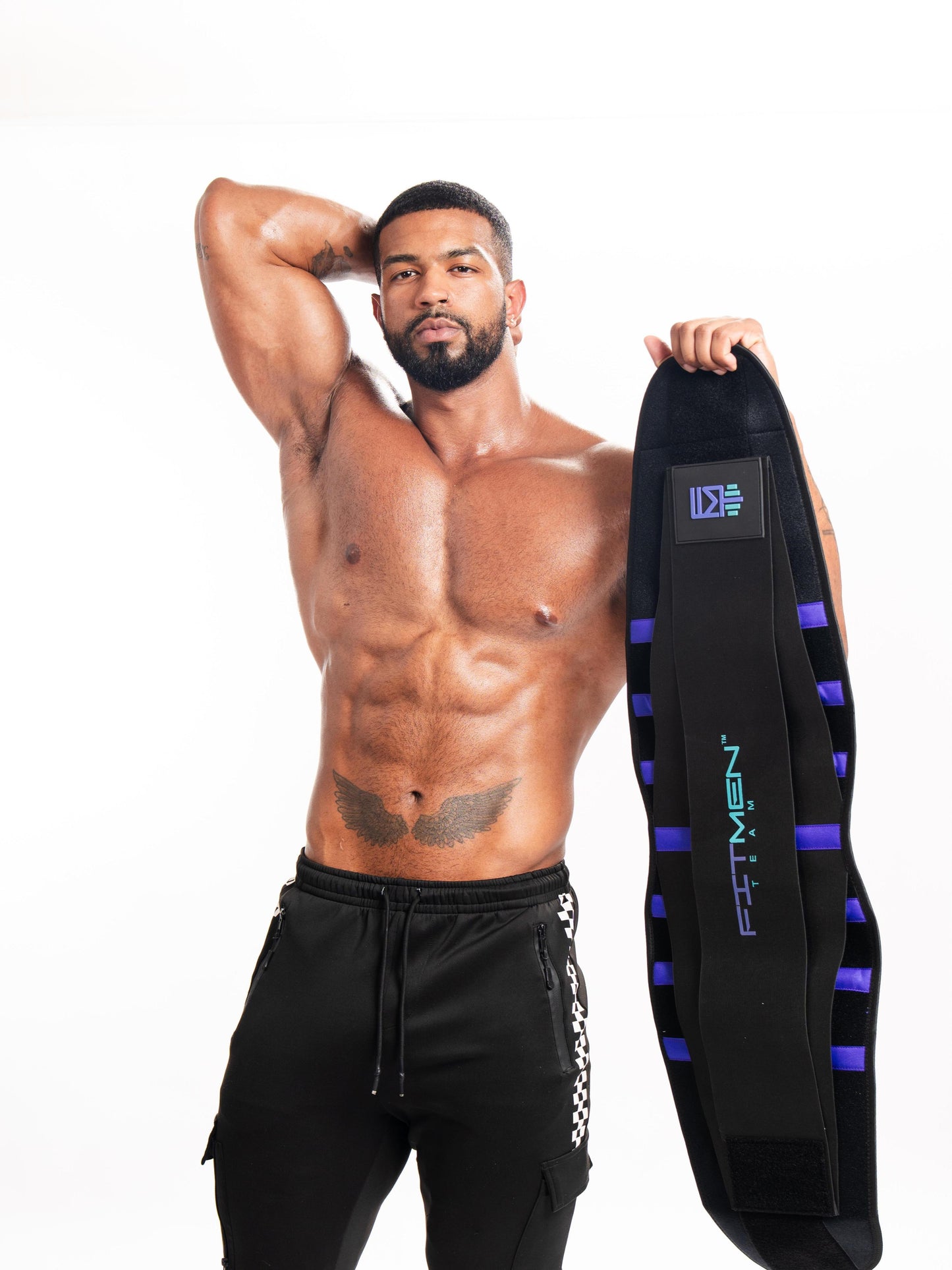 FITMENTEAM  Bars Series Gym Belt: Ultimate Lifting Support & Waist Training for Men - Weightlifting belt - Gen III