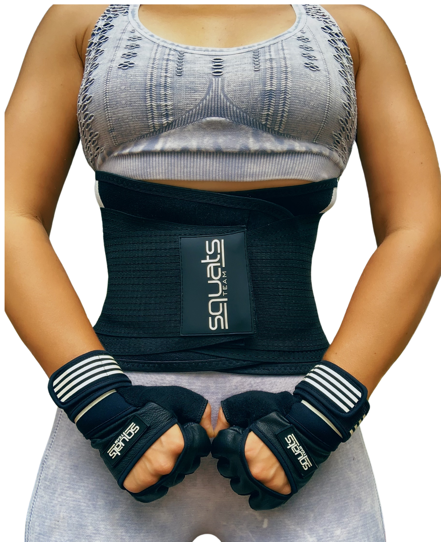 SQUATS TEAM – Women’s Waist Trainer Belt | Back Support, Postpartum Care & Thermal Neoprene Gym Belt.