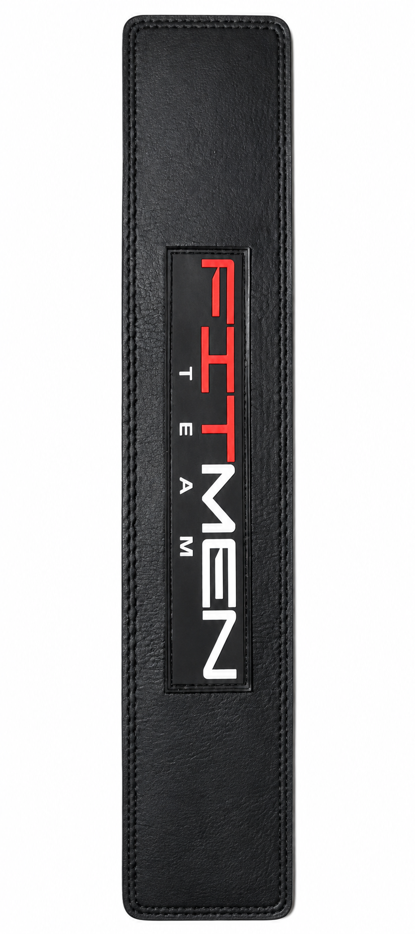 FitMenTeam® Men’s Powerlifting / Weightlifting Leather Belt – Premium Lumbar Support