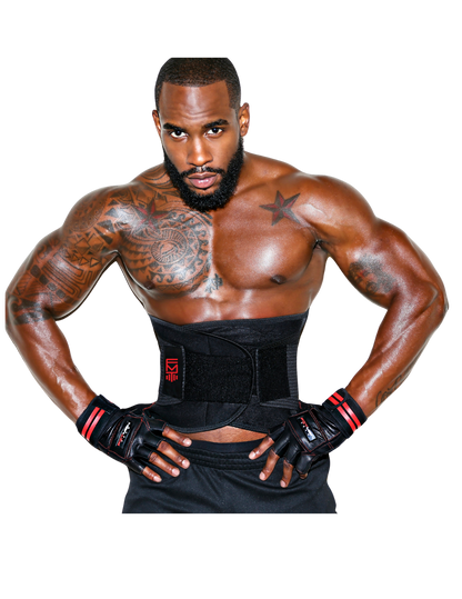FITMENTEAM  Solid Colors Series Gym Belt: Ultimate Support & Waist Training for Men