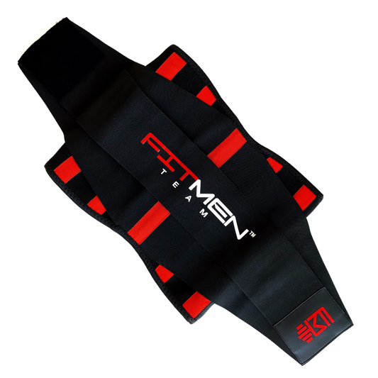 FITMENTEAM  Color Series Gym Belt: Ultimate Lifting Support & Waist Training for Men - Weightlifting belt