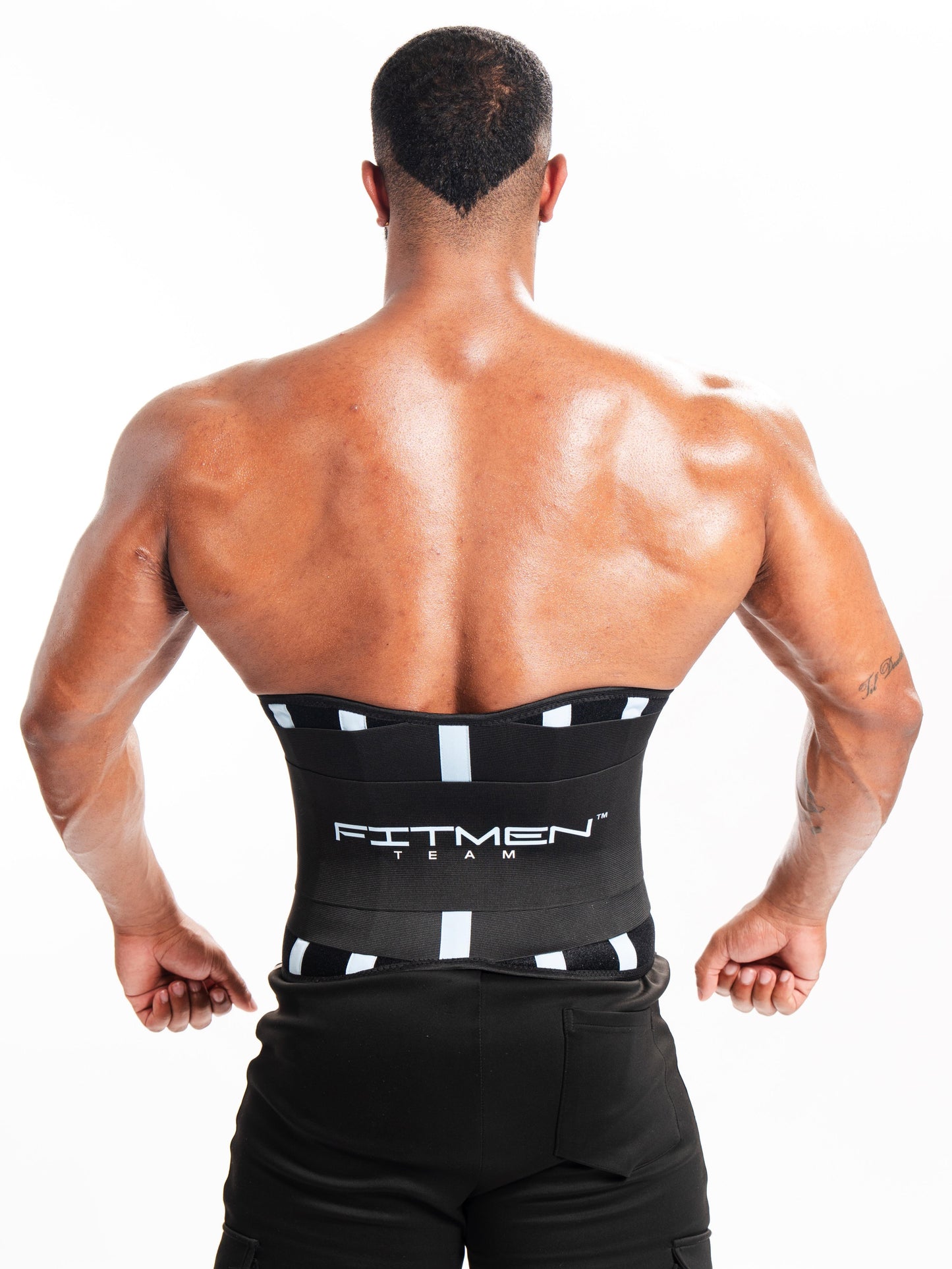 FITMENTEAM  Bars Series Gym Belt: Ultimate Lifting Support & Waist Training for Men - Weightlifting belt