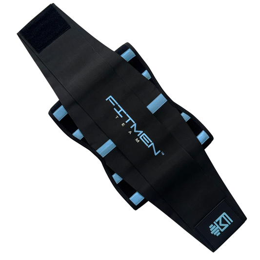 FITMENTEAM  Color Series Gym Belt: Ultimate Lifting Support & Waist Training for Men - Weightlifting belt