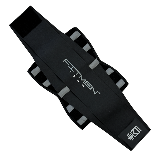 FITMENTEAM  Color Series Gym Belt: Ultimate Lifting Support & Waist Training for Men - Weightlifting belt