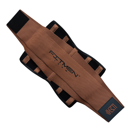 FITMENTEAM  Color Series Gym Belt: Ultimate Lifting Support & Waist Training for Men - Weightlifting belt