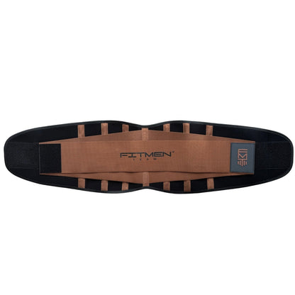 FITMENTEAM  Color Series Gym Belt: Ultimate Lifting Support & Waist Training for Men - Weightlifting belt