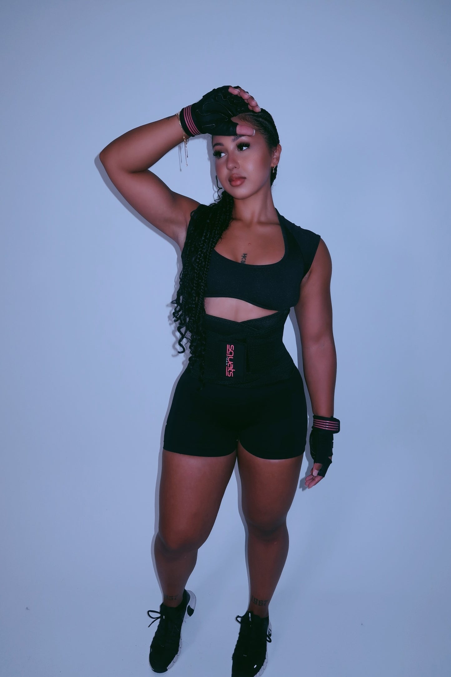 SQUATS TEAM – Women’s Waist Trainer Belt | Back Support, Postpartum Care & Thermal Neoprene Gym Belt.