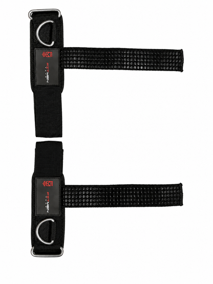FITMENTEAM® D-Ring Lifting Straps – Heavy-Duty Wrist Support & Steel D-Ring Grip Straps