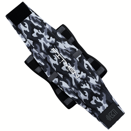 FITMENTEAM  Color Series Gym Belt: Ultimate Lifting Support & Waist Training for Men - Weightlifting belt