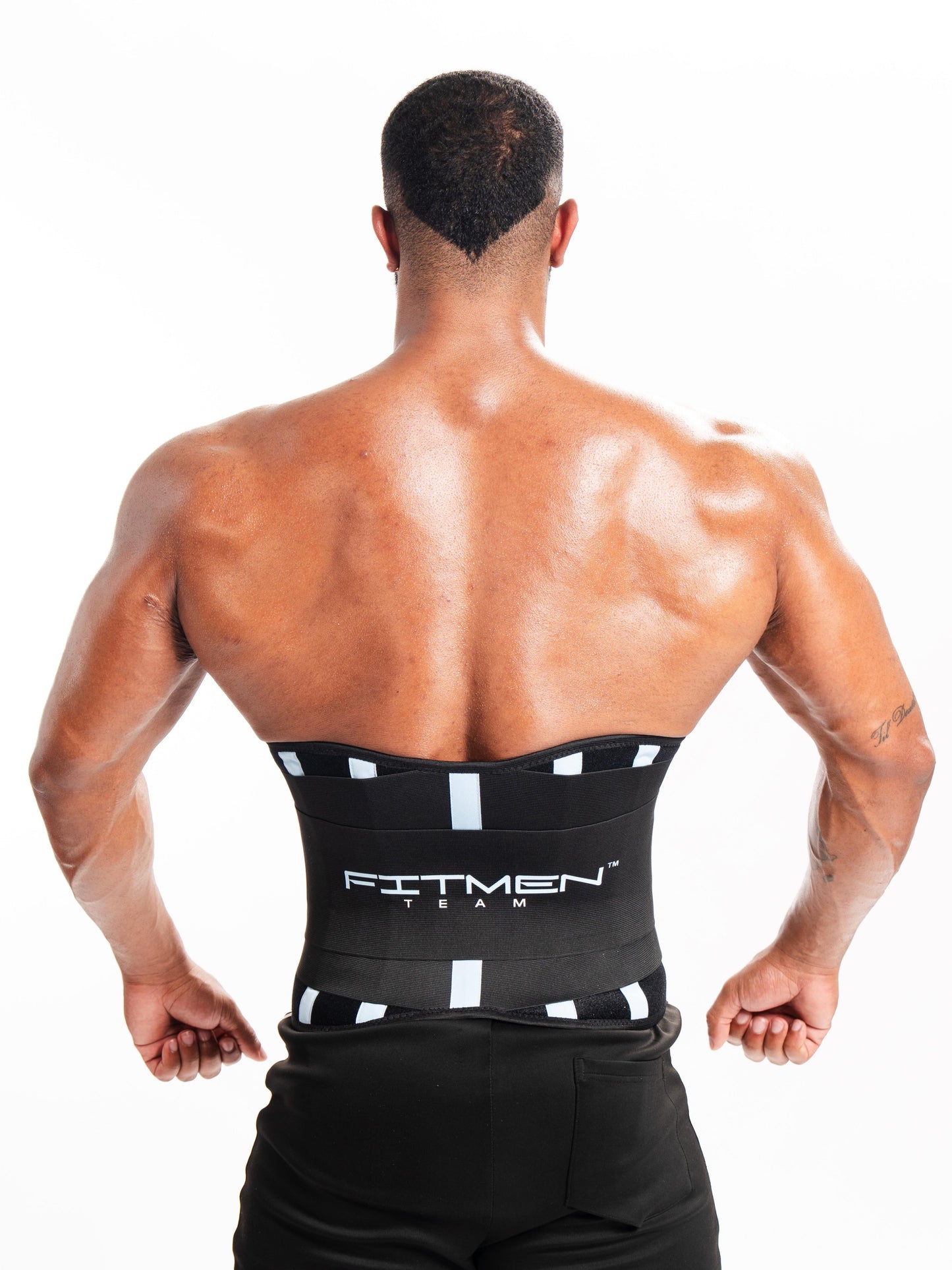FITMENTEAM  Bars Series Gym Belt: Ultimate Lifting Support & Waist Training for Men - Weightlifting belt - Gen III