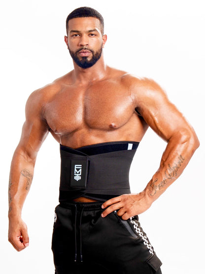 FITMENTEAM  Bars Series Gym Belt: Ultimate Lifting Support & Waist Training for Men - Weightlifting belt
