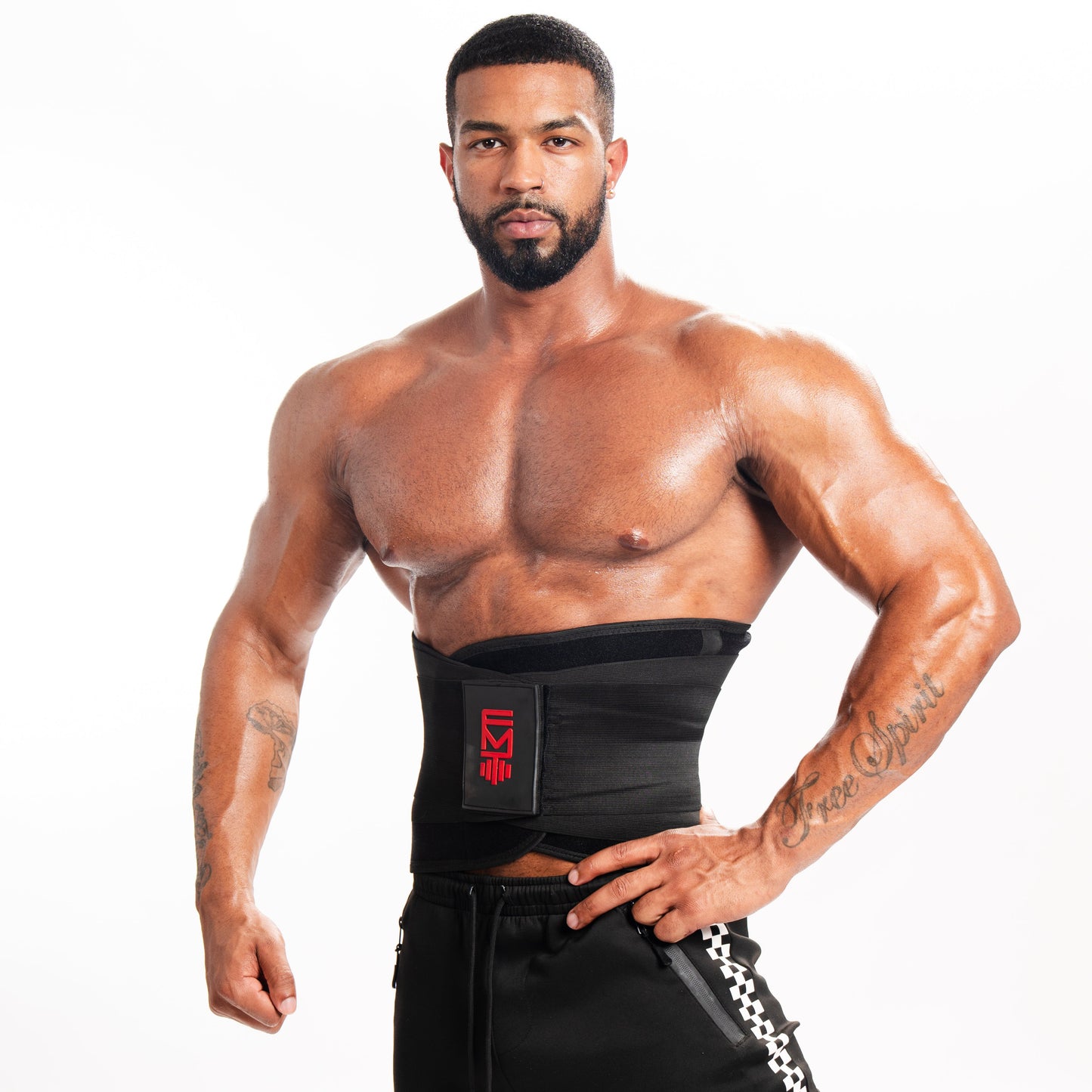 FITMENTEAM  Color Series Gym Belt: Ultimate Lifting Support & Waist Training for Men - Weightlifting belt