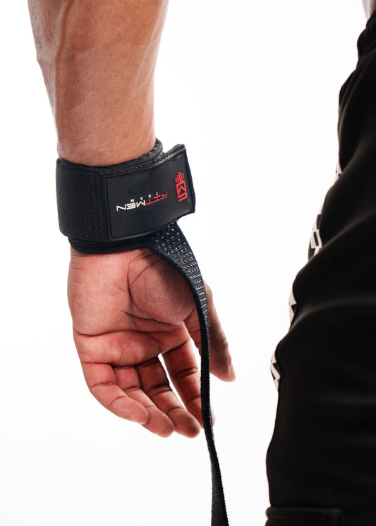 FITMENTEAM® D-Ring Lifting Straps – Heavy-Duty Wrist Support & Steel D-Ring Grip Straps