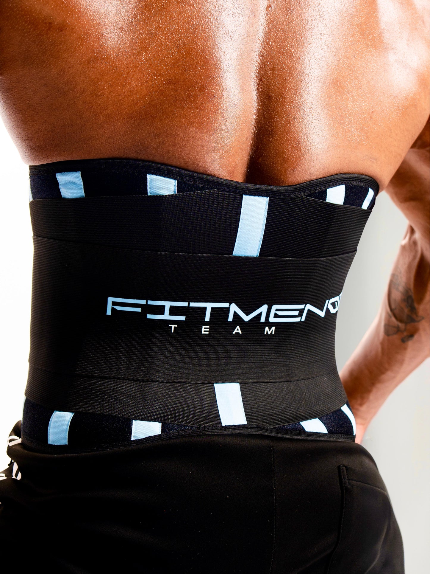 FITMENTEAM  Bars Series Gym Belt: Ultimate Lifting Support & Waist Training for Men - Weightlifting belt