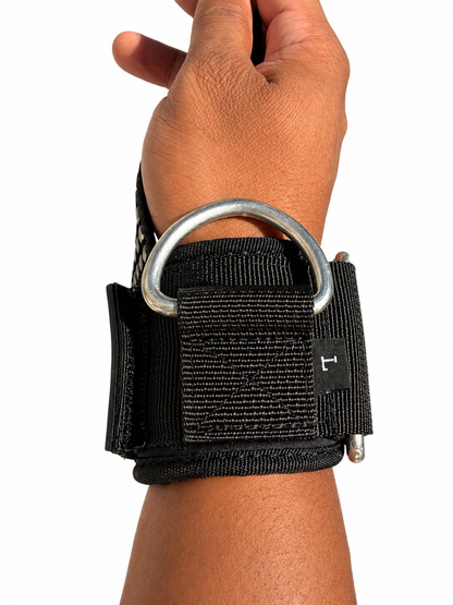 FITMENTEAM® D-Ring Lifting Straps – Heavy-Duty Wrist Support & Steel D-Ring Grip Straps