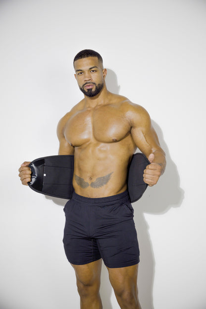 FITMENTEAM  Color Series Gym Belt: Ultimate Lifting Support & Waist Training for Men - Weightlifting belt