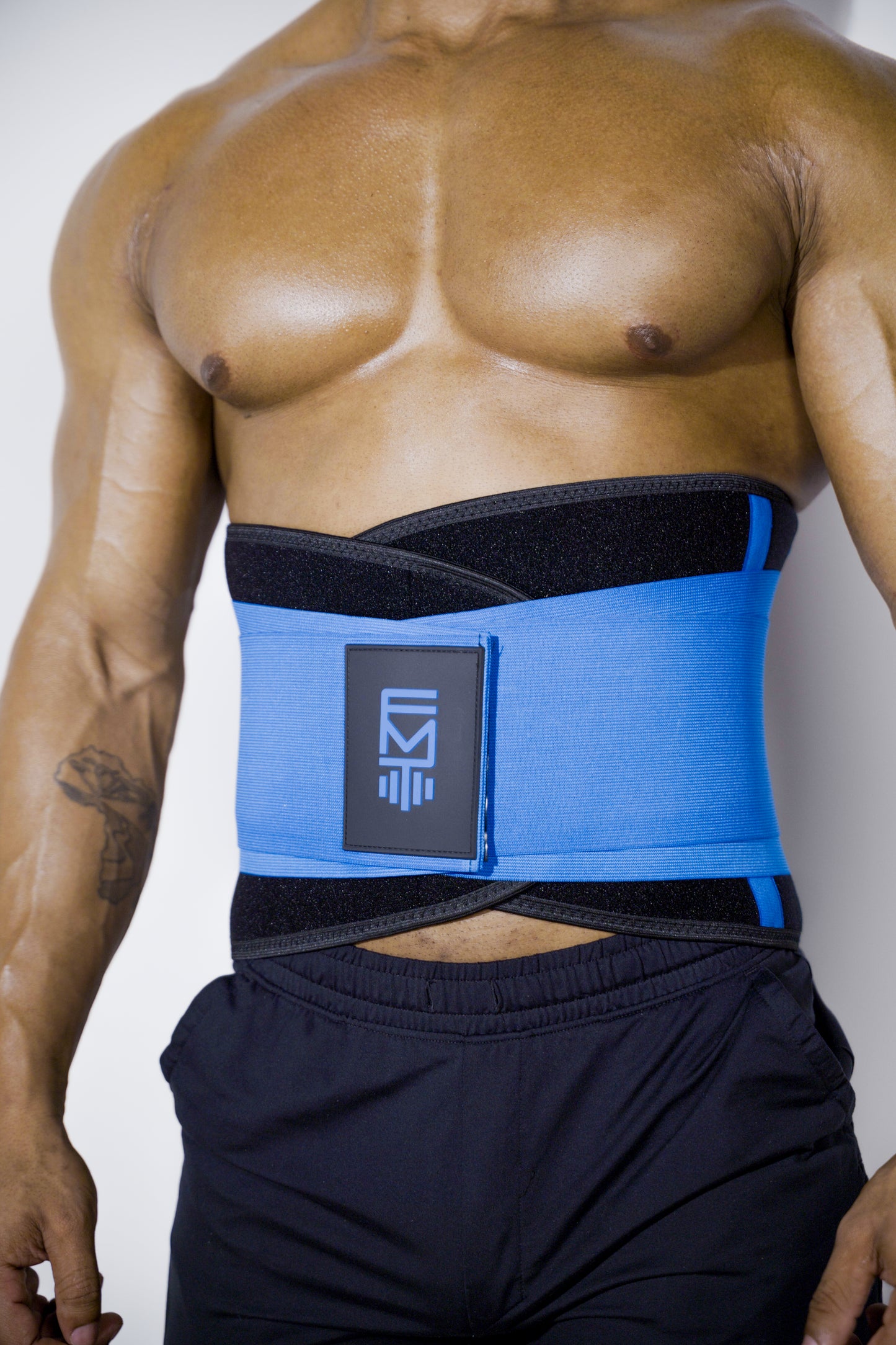 FITMENTEAM  Color Series Gym Belt: Ultimate Lifting Support & Waist Training for Men - Weightlifting belt