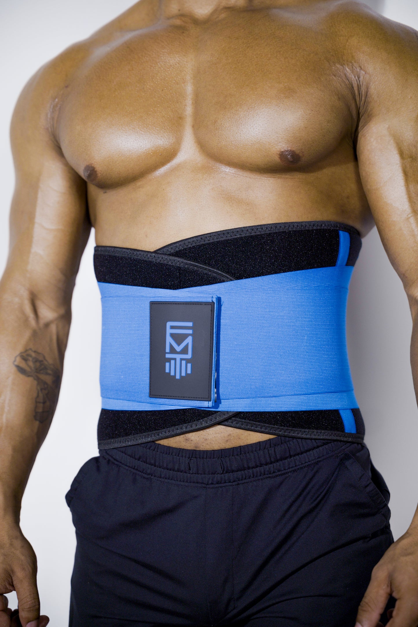 FITMENTEAM  Color Series Gym Belt: Ultimate Lifting Support & Waist Training for Men - Weightlifting belt