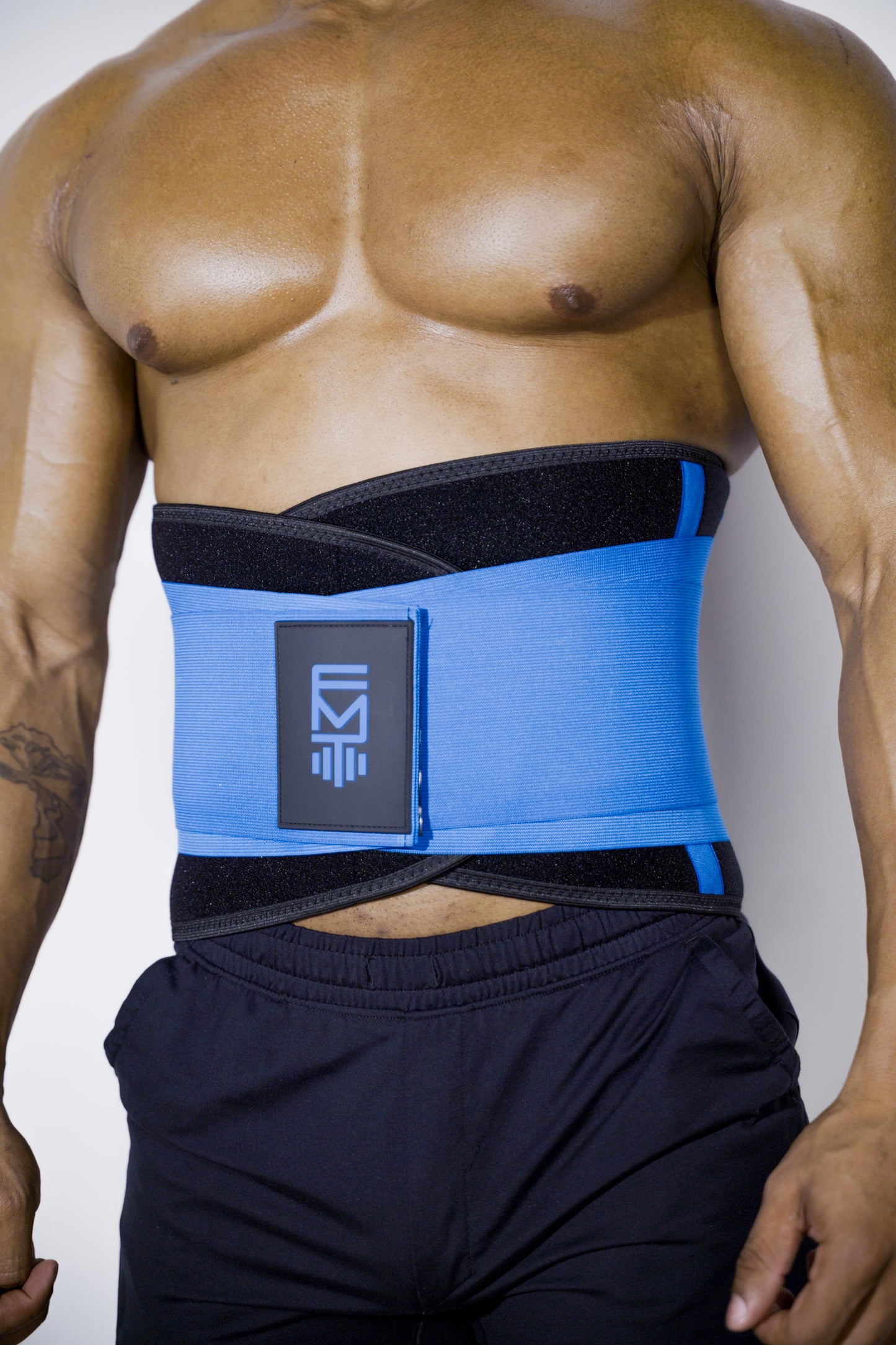 FITMENTEAM  Color Series Gym Belt: Ultimate Lifting Support & Waist Training for Men - Weightlifting belt