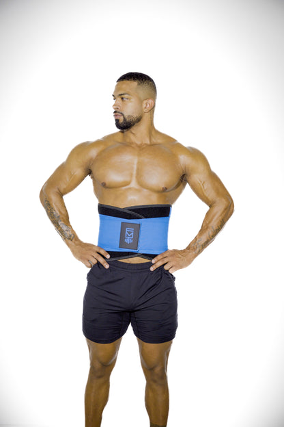 FITMENTEAM  Color Series Gym Belt: Ultimate Lifting Support & Waist Training for Men - Weightlifting belt