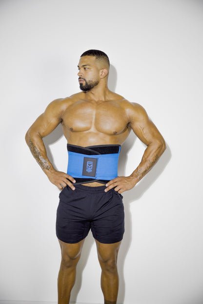 FITMENTEAM  Color Series Gym Belt: Ultimate Lifting Support & Waist Training for Men - Weightlifting belt