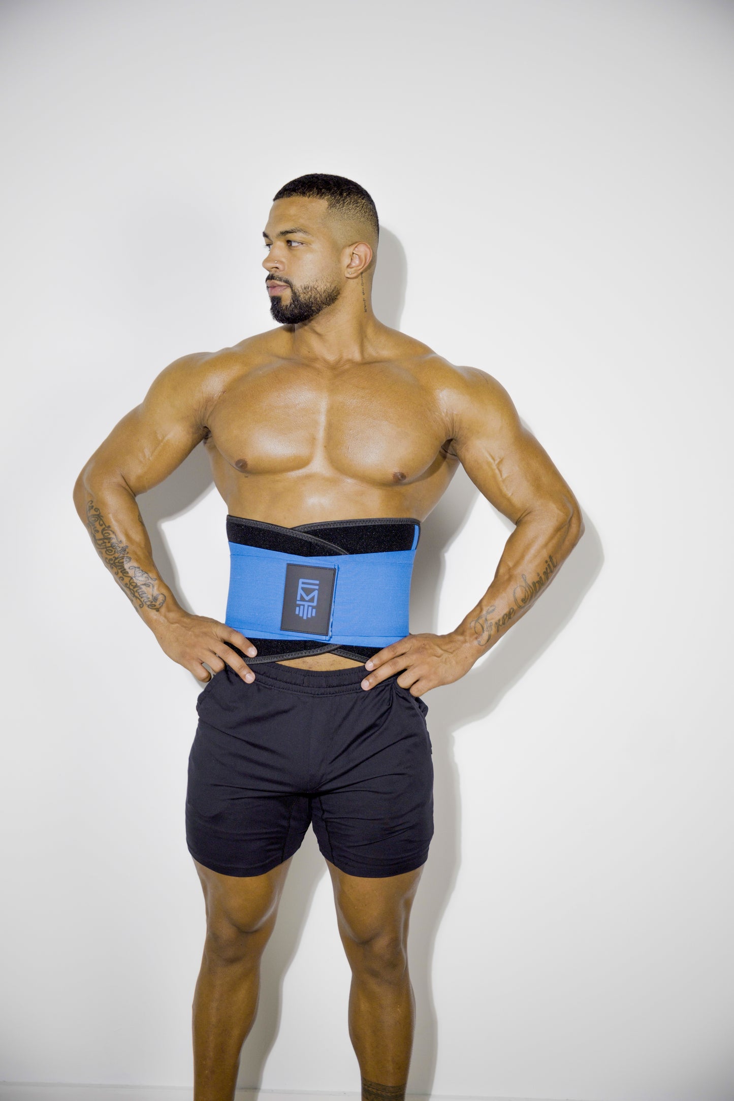 FITMENTEAM  Color Series Gym Belt: Ultimate Lifting Support & Waist Training for Men - Weightlifting belt