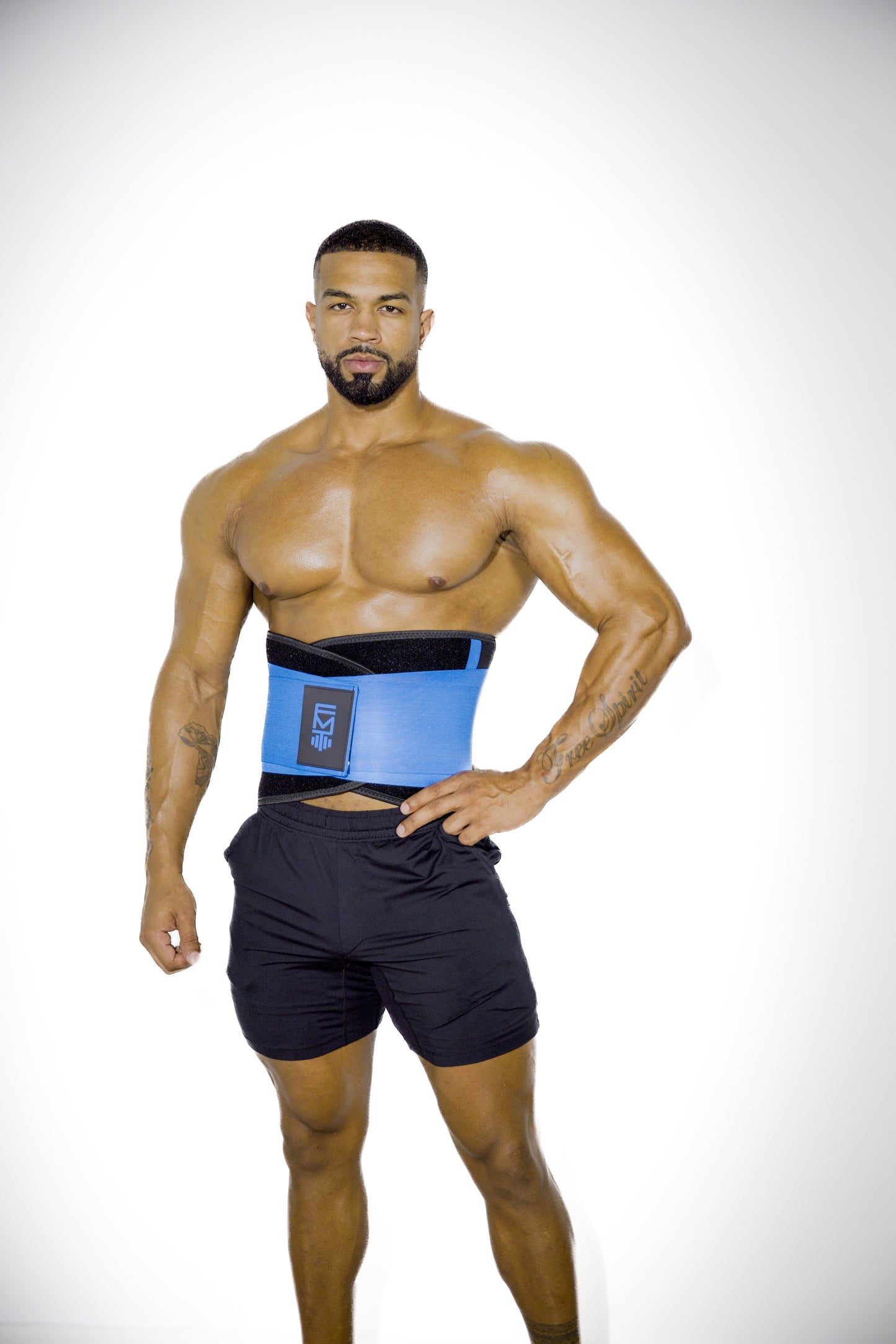 FITMENTEAM  Color Series Gym Belt: Ultimate Lifting Support & Waist Training for Men - Weightlifting belt