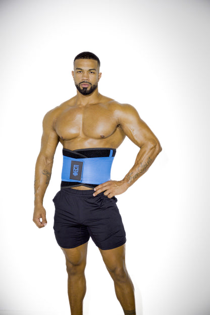 FITMENTEAM  Color Series Gym Belt: Ultimate Lifting Support & Waist Training for Men - Weightlifting belt