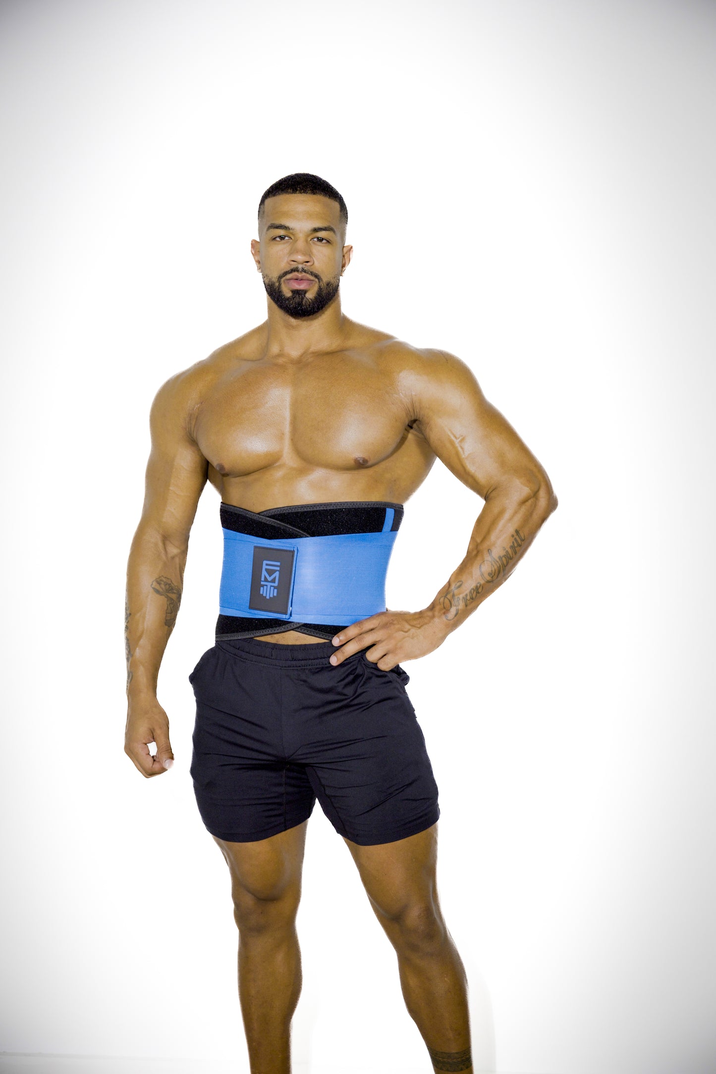 FITMENTEAM  Color Series Gym Belt: Ultimate Lifting Support & Waist Training for Men - Weightlifting belt
