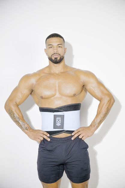 FITMENTEAM  Color Series Gym Belt: Ultimate Lifting Support & Waist Training for Men - Weightlifting belt