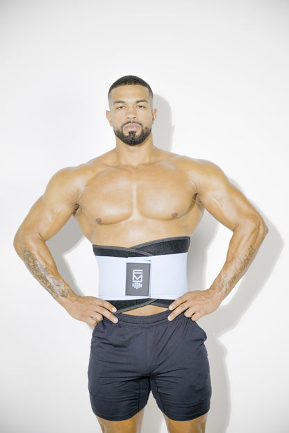 FITMENTEAM  Color Series Gym Belt: Ultimate Lifting Support & Waist Training for Men - Weightlifting belt