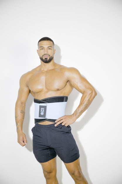 FITMENTEAM  Color Series Gym Belt: Ultimate Lifting Support & Waist Training for Men - Weightlifting belt