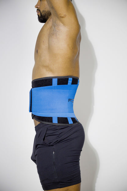 FITMENTEAM  Color Series Gym Belt: Ultimate Lifting Support & Waist Training for Men - Weightlifting belt