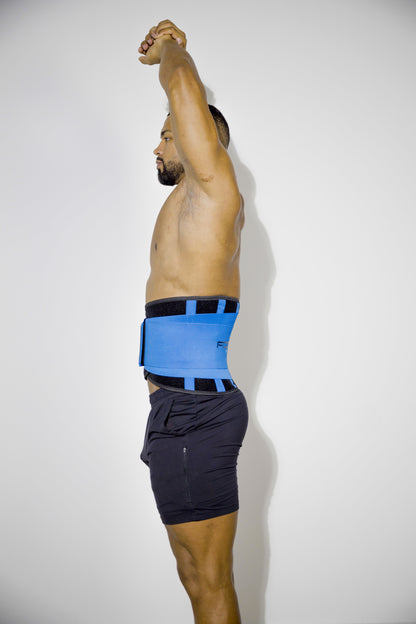 FITMENTEAM  Color Series Gym Belt: Ultimate Lifting Support & Waist Training for Men - Weightlifting belt