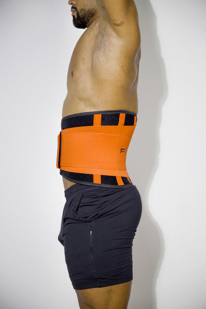 FITMENTEAM  Color Series Gym Belt: Ultimate Lifting Support & Waist Training for Men - Weightlifting belt