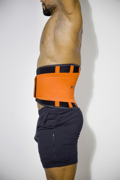 FITMENTEAM  Color Series Gym Belt: Ultimate Lifting Support & Waist Training for Men - Weightlifting belt