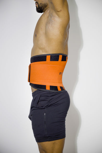 FITMENTEAM  Color Series Gym Belt: Ultimate Lifting Support & Waist Training for Men - Weightlifting belt