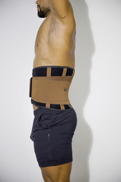 FITMENTEAM  Color Series Gym Belt: Ultimate Lifting Support & Waist Training for Men - Weightlifting belt