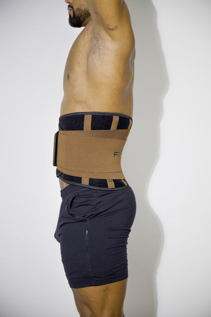 FITMENTEAM  Color Series Gym Belt: Ultimate Lifting Support & Waist Training for Men - Weightlifting belt