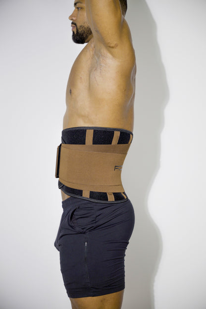 FITMENTEAM  Color Series Gym Belt: Ultimate Lifting Support & Waist Training for Men - Weightlifting belt