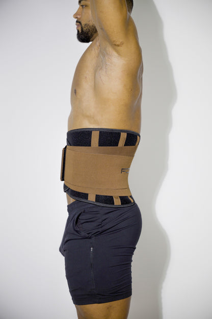 FITMENTEAM  Color Series Gym Belt: Ultimate Lifting Support & Waist Training for Men - Weightlifting belt