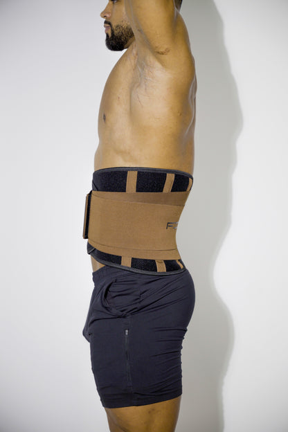 FITMENTEAM  Color Series Gym Belt: Ultimate Lifting Support & Waist Training for Men - Weightlifting belt